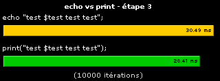 echo vs print